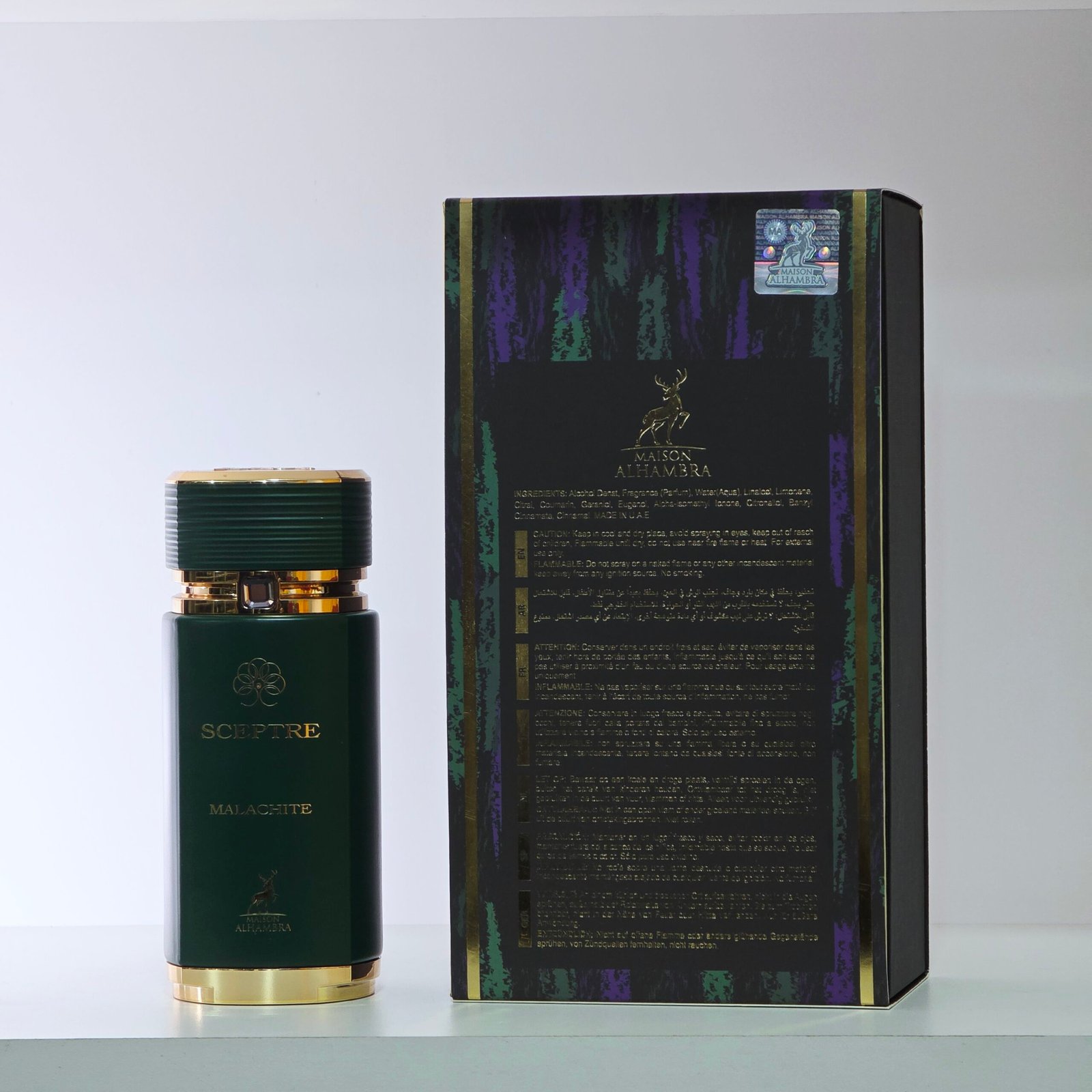 SCEPTRE MALACHITE – maison alhambra